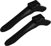 Amosfun 1 Pair Tv Stand Replacement Legs Elegant Design Base Stand for Bedroom Tv Quick Installation and Monitor