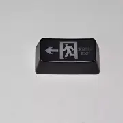 Transparent KeyCap ABS Personalized Security Exit Backspace KeyCap