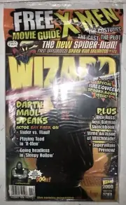 Wizard Magazine 99 Darth Maul November 1999 Sealed 1 of 2 Cover Art Jusko