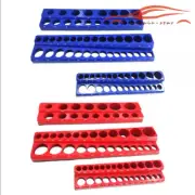 6PCS Magnetic Socket Organizer Storage Holder Trays Set 1/4" 3/8" 1/2" 143 Slot