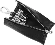 [GAROZATION] Key Case for Women Car Key Holder Coin Purse Change Bag Metal Zipper Random Style