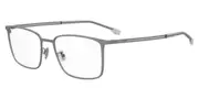 BOSS 1823/G Asian Fit R81 Men's Glasses Silver Size 55 - Private Health Rebate - Blue Light Block Available