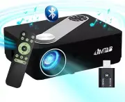 JIMTAB M22 Native 1080P WiFi Video Projector (Graphite) USB HDMI IPHONE + - NEW