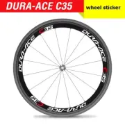 Two Wheel Sticker Set for DA C35 DURA ACE Road Bike Carbon Bicycle Cycling Decal