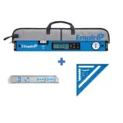 Empire Digital Box Level 24" W/ Case+8" Magnetic Torpedo Level+Rafter Square