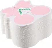 [MUSISALY] 200pcs Hair Clip Display Cards Paperboard Holders for Hair Bows Barrettes and Accessories for Boys and Girls Hairpin Organization and Presentation