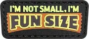 [YeungZhou] "Fun Size" PVC Hook and Loop Patch Tactical (Black)