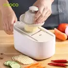 Ecoco Vegetable Chopper Spiralizer Vegetable Slicer Dicer Onion Food Cutter Home