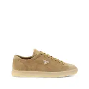 [Prada] Prada Leather Sneakers 11 US BROWN
