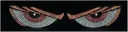 Demon Eye Light - Car Led Demon Eye Lights | Car Rear Window Screen Led Devil Eyes | Eye Light Sticker Dynamic Cool Animated Headlight | Flexible Windshield Eye Front & Back for Vehicle, Truck