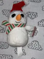 2019 Russ Plush Lil Peepers Holiday Lil Peepers Christmas Snowman Plush! New VTG