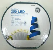 GE StayBright 250 Micro LED String Lights 51.8ft Warm White Christmas Wedding