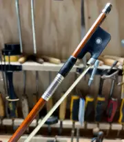 Full size Cello Bow 4/4 Brazilwood stick Ebony Frog Straight