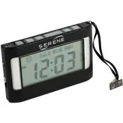 Serene Innovations Loud Alarm Clock for Heavy Sleepers Adults & Deaf: Vibrati...