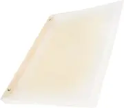 BCOATH Loose Leaf Binder Cover Teacher Notepad Shell Smooth Protective Tool for Documents Easy to Clean Simple Binder Covers for Organization