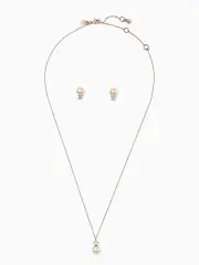 pearls of wisdom stud and pendant set