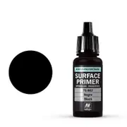 Vallejo Surface Primer Black 18 ml Acrylic Paint