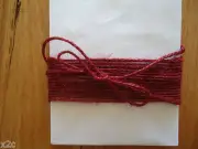 10 Meters Burgundy Jute TWINE String Craft Scrapbooking Floral Wedding Decor