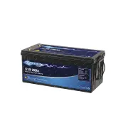 Powertech Lithium LiFePO4 Battery Deep Cycle BMS 12.8V 200Ah Camping Power