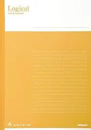 Nakabayashi NO-B501A-OR Swing Logical Notebook, B5A Ruled, Orange