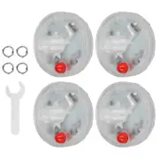 4Pcs/Set Solar Tire Light Luminous LED Tire Valve Caps Lights Car Accessories