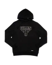 Insignia Hoodie - Black/White | Fallen Footwear Australia