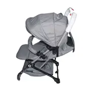 Grey Baby Stroller Foldable Carriage Infant Travel Pram Kids Toddler Pushchair