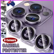 Metal Lens Screen Protector Glass Cover for iPhone 14 Plus 13 Pro Max 12 Mini AU