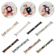 Resin Chain Loop Bracelet Strap Band For Apple Watch 6 5 4 3 2 SE iWatch 40/42mm