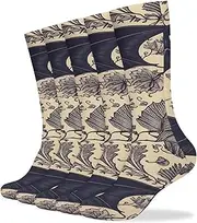 [NQHJT] Bat Print Socks for Women Men Breathable Boot Socks Warm Calf Socks for Hiking Work, Style, One Size, Style, One size