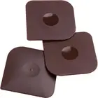 Pan Scrapers Dish Scraper Tool Set, Plastic Kitchen Scraper Nylon Pan Pot Foo...