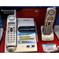 在飛比找蝦皮購物優惠-PANASONIC 國際牌 2外線 無線電話 共2子機 可內