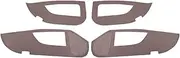Pizgear, for Lexus, ES200 ES260 ES300h Door Anti Kick Cover Protection Mat Door Anti-Dirty Pad DecorativeTrim Car Accessories Modification Car Door Kick Mat(Chestnut 18-24ES 4pcs)