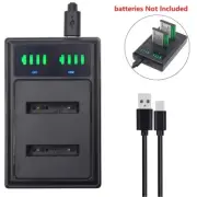 USB Dual Battery charger for Kodak KLIC7006 LB-012 PixPro FZ53 PixPro FZ51