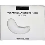 Summer Salt Body Vegan Collagen Eye Mask Set Glitter 5 Pack
