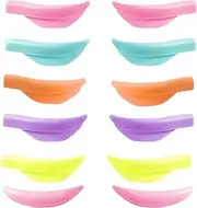 Lash Perm Rods Silicone Lash Lift Pads, Eyelash Lift Ribbon Eyelash Perm Curler Makeup Tools For Eyelash Lifting, Reusable Eye Patch & Lash Ribbon Salon Grade (colorful lift rods)