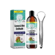 EELHOE Pulling Oil Oral Rinse, To Tartar Very Well Beautiful Teeth And Fresh Breath Clean Oral Care