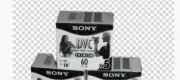 MINI DV TAPES Sony Digital Video Cassette Premium 60Mins 1 Pack of 5 Tapes Per