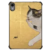 iPad mini (6th gen) iPad Impact Case Cat and cricket by Edward Luper