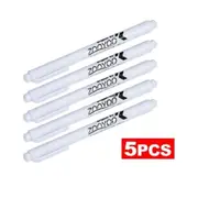 5x White Liquid Chalk Pen Marker For Windows Glass Chalkboard Blackboard Art