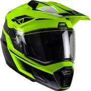 ADV 8.5 Hi-Viz Black Full Face Helmet with 4.5 Goggles
