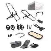Bugaboo Fox 3 base Grey mélange fabrics, graphite chassis