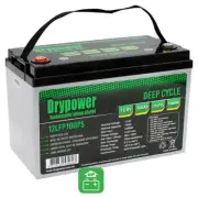 Drypower 12.8v Lithium (LFP) 100ah Battery - 12LFP100PS