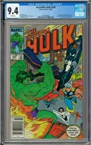 Incredible Hulk #300 CGC 9.4 White Pages Doctor Strange Spider-Man Avengers app