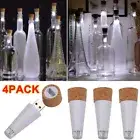 LED Bottle Cork Stopper Cap Lamp USB Rechargeable Shiny Wine Cork Night Light AU