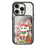 PowerThru Power Bank Slim Power Bank MagSafe Compatible Lucky Cat Parade