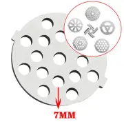 5# Stainless Steel Disc Blade Mincer Hole Plate for Home Meat Grinder Machines