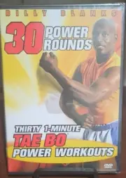 Billy Blanks Tae Bo 30 Rounds DVD (30 One-Minute Rounds) New/Sealed
