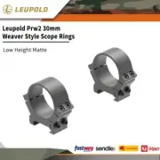Leupold Prw2 30mm Weaver Style Scope Rings Low Height Matte Black #le174083