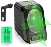 Laser Level Self-Leveling, Huepar Box-1G 45M/150Ft Green Cross Line Laser Level